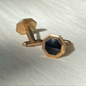 Octagon cuff links